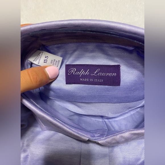 Ralph Lauren purple label button up - Picture 2 of 2